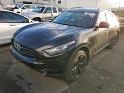 Salvage cars for sale at Vallejo, CA auction: 2015 Infiniti QX70