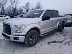 Salvage trucks for sale at Cicero, IN auction: 2017 Ford F150 Supercrew