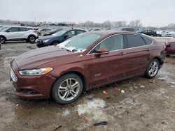 Ford salvage cars for sale: 2015 Ford Fusion Titanium Phev