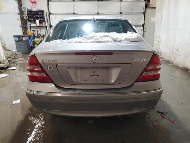 2006 Mercedes-Benz C 350 4matic