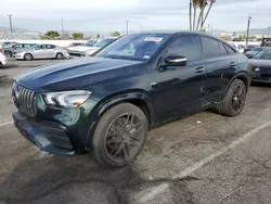Salvage cars for sale at Van Nuys, CA auction: 2022 Mercedes-Benz GLE Coupe AMG 53 4matic