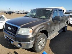 Ford salvage cars for sale: 2008 Ford F150 Supercrew