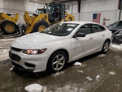 Salvage cars for sale at Franklin, WI auction: 2016 Chevrolet Malibu LS