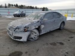 Salvage cars for sale from Copart Windham, ME: 2012 Volkswagen Passat S