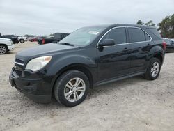 Salvage cars for sale at Houston, TX auction: 2015 Chevrolet Equinox LS