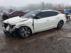 Salvage cars for sale from Copart Chalfont, PA: 2017 Nissan Maxima 3.5S