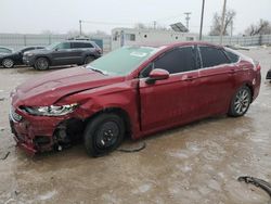 Salvage cars for sale from Copart Oklahoma City, OK: 2017 Ford Fusion SE