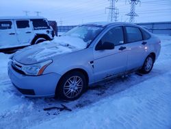 Salvage cars for sale from Copart Elgin, IL: 2008 Ford Focus SE