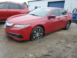 Salvage cars for sale at Shreveport, LA auction: 2017 Acura TLX
