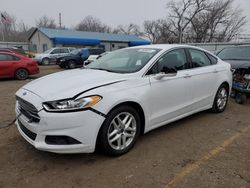 Salvage cars for sale from Copart Wichita, KS: 2016 Ford Fusion SE