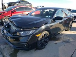 Honda Civic Sport salvage cars for sale: 2020 Honda Civic Sport