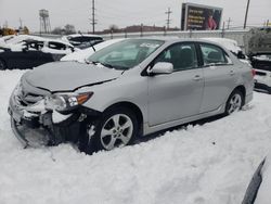 Salvage cars for sale from Copart Chicago Heights, IL: 2013 Toyota Corolla Base