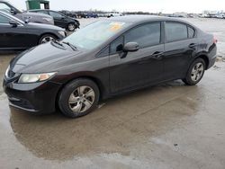 Honda Civic LX salvage cars for sale: 2013 Honda Civic LX