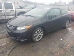 Salvage cars for sale at York Haven, PA auction: 2012 Honda Civic SI