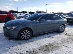 Salvage cars for sale at Assonet, MA auction: 2015 Audi A4 Premium