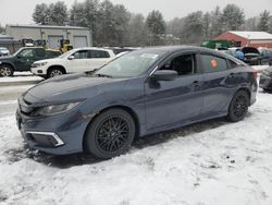 Salvage cars for sale from Copart Mendon, MA: 2020 Honda Civic LX