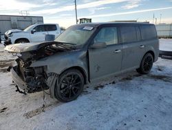 Salvage cars for sale from Copart Bismarck, ND: 2019 Ford Flex Limited