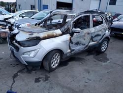 Salvage cars for sale at Vallejo, CA auction: 2018 Ford Ecosport SE