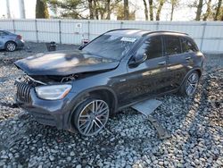 Salvage cars for sale from Copart Windsor, NJ: 2021 Mercedes-Benz GLC 43 4matic AMG