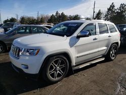 Vehiculos salvage en venta de Copart Denver, CO: 2012 Jeep Grand Cherokee Overland