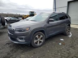 Jeep Cherokee Limited Vehiculos salvage en venta: 2019 Jeep Cherokee Limited