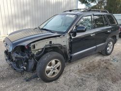 Salvage cars for sale from Copart Midway, FL: 2006 Hyundai Santa FE GLS