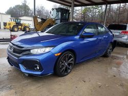 Salvage cars for sale at Hueytown, AL auction: 2018 Honda Civic Sport
