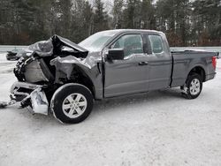 Salvage cars for sale from Copart Lyman, ME: 2022 Ford F150 Super Cab