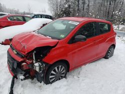 Salvage cars for sale at Candia, NH auction: 2016 Chevrolet Spark LS