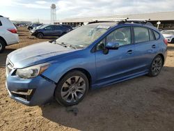 Salvage cars for sale at Phoenix, AZ auction: 2015 Subaru Impreza Sport Limited