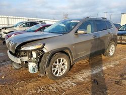Salvage cars for sale from Copart Appleton, WI: 2016 Jeep Cherokee Latitude