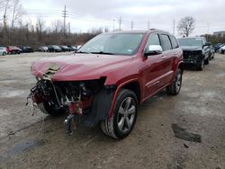 Jeep salvage cars for sale: 2015 Jeep Grand Cherokee Overland