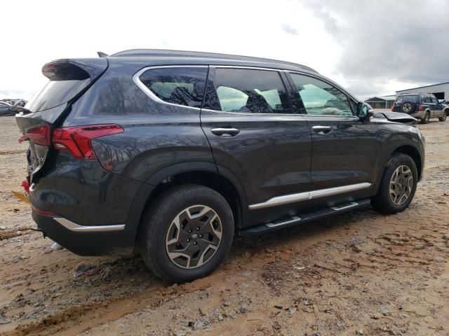 2023 Hyundai Santa FE Blue