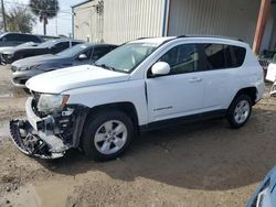 Salvage cars for sale at Riverview, FL auction: 2017 Jeep Compass Latitude