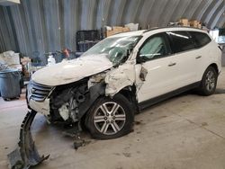 Salvage cars for sale at Wichita, KS auction: 2015 Chevrolet Traverse LT