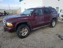 Dodge Durango slt salvage cars for sale: 2002 Dodge Durango SLT