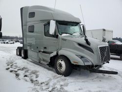 Salvage trucks for sale at Leroy, NY auction: 2023 Volvo VN VNL