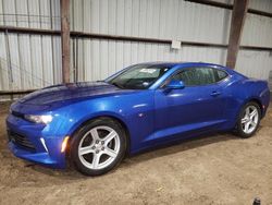 Chevrolet Camaro LT salvage cars for sale: 2018 Chevrolet Camaro LT