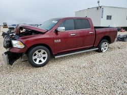 Salvage cars for sale from Copart Temple, TX: 2017 Dodge RAM 1500 SLT