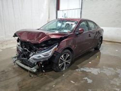 Salvage cars for sale at Central Square, NY auction: 2020 Nissan Sentra SV
