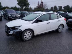 Salvage cars for sale from Copart San Martin, CA: 2017 Ford Focus S