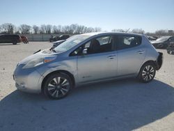 Salvage cars for sale from Copart New Braunfels, TX: 2015 Nissan Leaf S