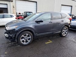 Salvage cars for sale from Copart Woodburn, OR: 2018 Honda CR-V EX