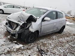 Salvage cars for sale at Magna, UT auction: 2017 Mitsubishi Mirage ES