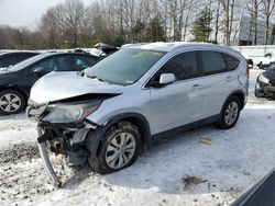 Salvage cars for sale at North Billerica, MA auction: 2014 Honda CR-V EXL