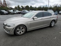 BMW 528 I salvage cars for sale: 2011 BMW 528 I