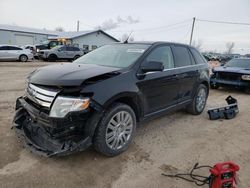 Salvage cars for sale at Pekin, IL auction: 2009 Ford Edge Limited