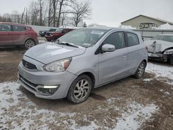 Salvage cars for sale from Copart Central Square, NY: 2017 Mitsubishi Mirage SE