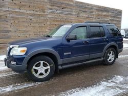 Salvage cars for sale from Copart Blaine, MN: 2006 Ford Explorer XLT