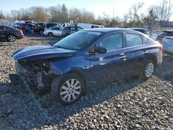 Nissan Sentra S Vehiculos salvage en venta: 2016 Nissan Sentra S